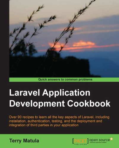 Laravel Application Development Cookbook book cover