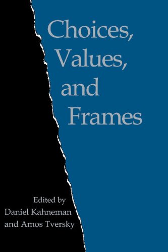 Choices, Values, and Frames book cover