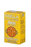 Aneto Caldo Natural para Paella Valenciana 1 L Ingredientes de la Paella