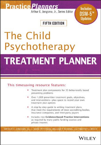 The Child Psychotherapy Treatment Planner: Includes DSM-5 Updates book cover