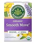 Traditional Medicinals Organic Smooth Move Laxative Tea, 16 Tea Bags (Pack of 1)