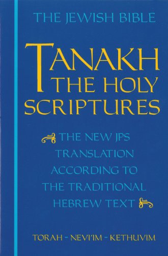 Tanakh: The Holy Scriptures book cover