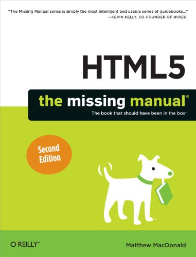 HTML5: The Missing Manual book cover