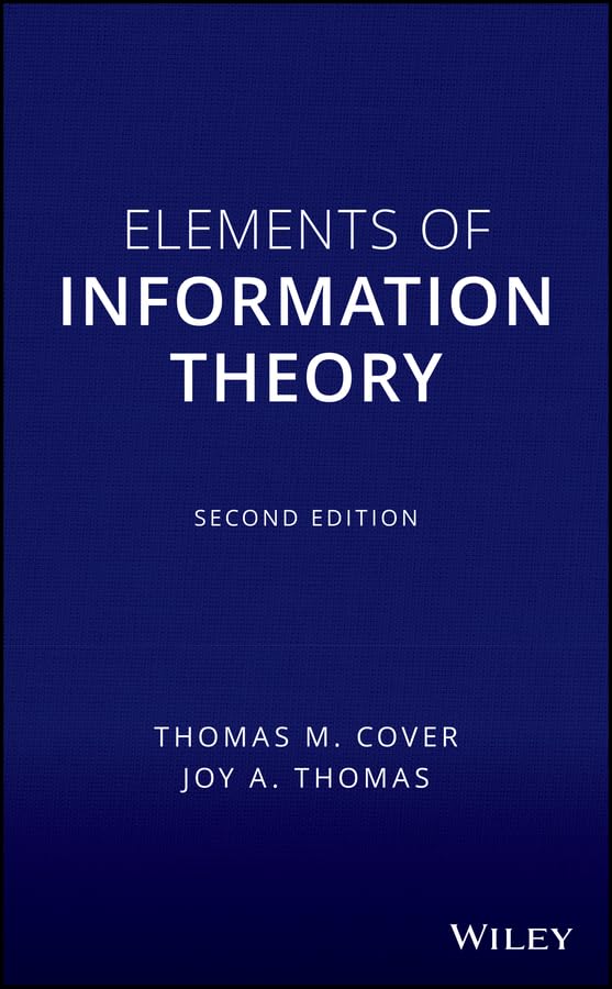 Elements of Information Theory book cover