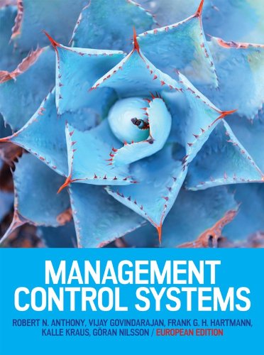 Management Control Systems book cover