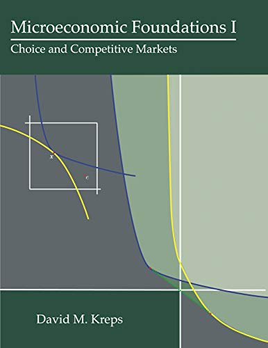 Microeconomic Foundations I: Choice and Competitive Markets book cover