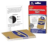 Edupress Reading Comprehension Practice Cards, Informational Text, Blue Level (EP63438) Medium