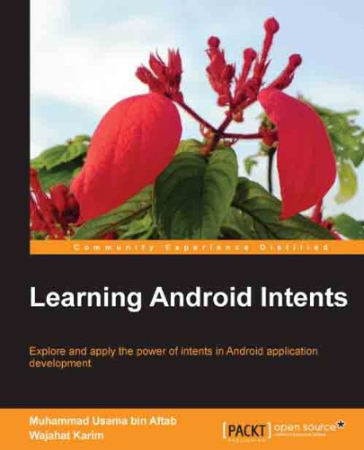 Learning Android Intents book cover