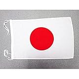 Az Flag Japan Flag 18 X 12 Cords Japanese Small Flags 30 X 4
