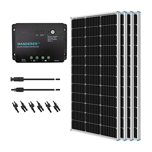 ECO-WORTHY 200W monocrystalline solar panel 2-pack