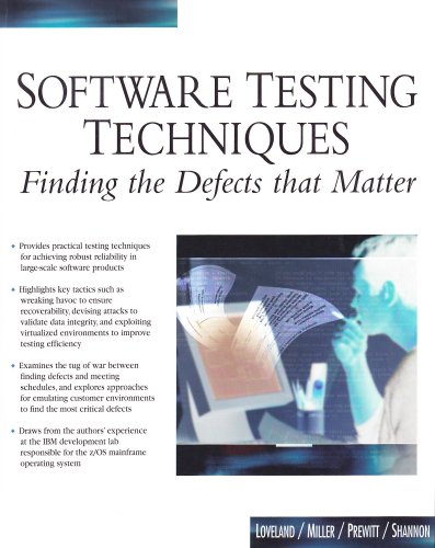 Software Testing Techniques: Finding the Defects That Matter book cover
