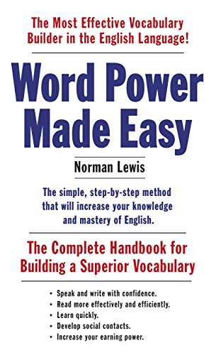 Word Power Made Easy: The Complete Handbook for Building a Superior Vocabulary book cover