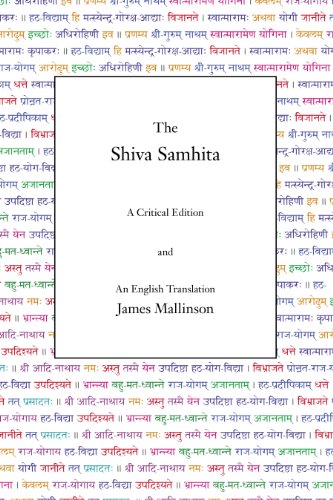 The Shiva Samhita: A Critical Edition and an English Translation book cover