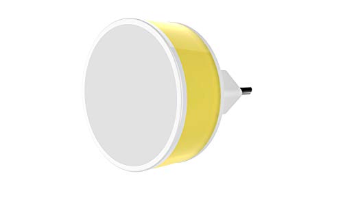 GM 3032 Nano LED Night Lamp, 0.5W Plug-in Night Light with Soft Ambient Glow for Bedroom, Kids Room, Hallway