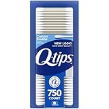Q-tips Cotton Swabs For Hygiene and Beauty Care Original Cotton Swab Made With 100% Cotton 750 Count