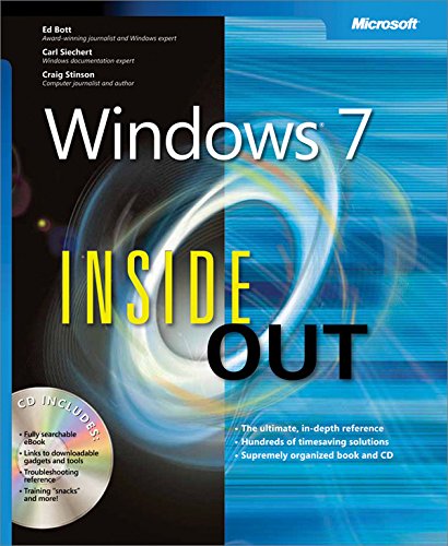 Windows 7 Inside Out book cover