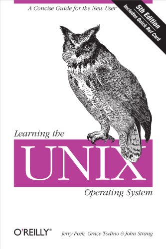 Learning the UNIX Operating System book cover