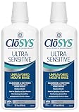 Closys Ultra Sensitive Mouthwash 32 Oz Pack Of 2 Alcohol Fre