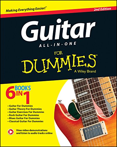 Guitar All-In-One for Dummies, Book + Online Video & Audio Instruction book cover