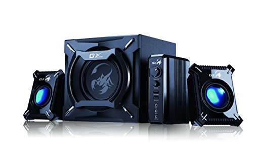 Genius SW-G2.1 2000 - 45 Watts RMS - 2.1 True Beast Power Gaming Speaker System with Earth…