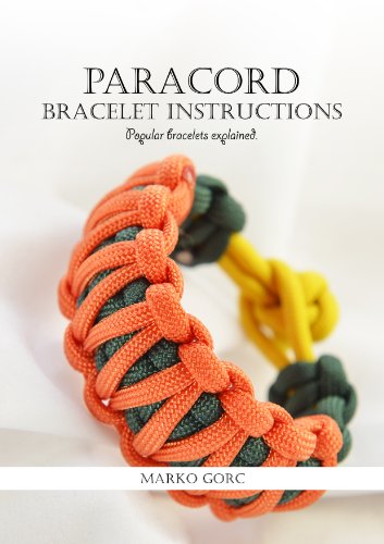 Paracord bracelet instructions: Popular bracelets explained book cover