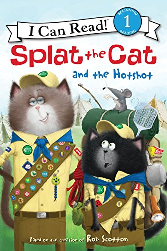 Splat the Cat and the Hotshot book cover