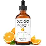 Pura D Or 20 Vitamin C Facial Serum 4 Oz Antioxidant Anti Ag