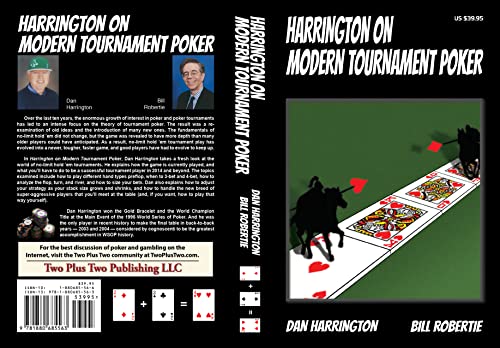 Harrington on Modern Tournament Poker book cover