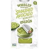 Wholly Guacamole Avocado Minis Chunky 2 Oz 6 Pack
