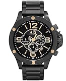 Armani Exchange Men's Analog Black Dial Watch at **₹11,106**.