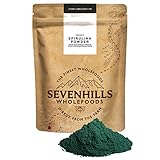 Sevenhills Wholefoods Espirulina Orgánica en Polvo 200 g Superalimentos para la Piel