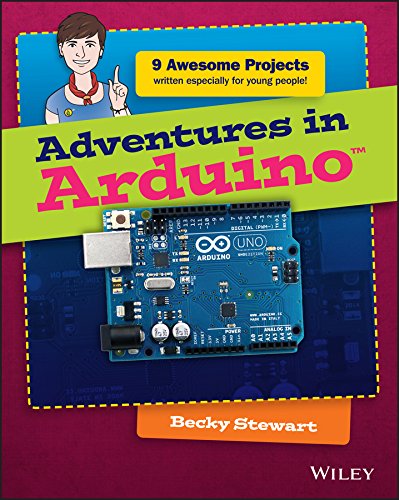 Adventures in Arduino book cover