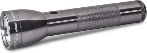 Maglite ML300L LED 2-Cell D Flashlight (Gray)