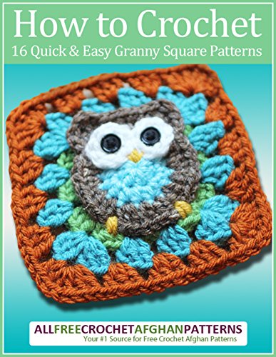How to Crochet: 16 Quick and Easy Granny Square Patterns book cover