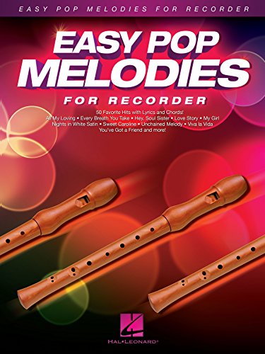 Easy Pop Melodies for Recorder book cover