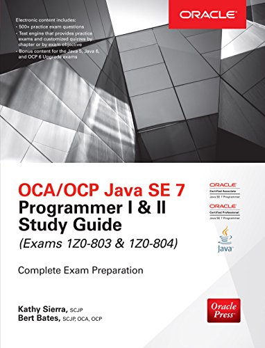 Ocp Java Se 7 Programmer Study Guide book cover