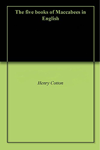 The Books of the Maccabees: Books 1 & 2 book cover