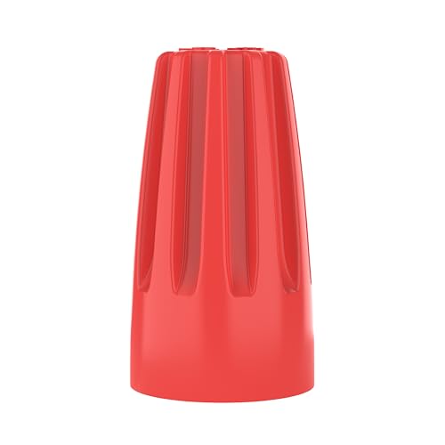 IDEAL Wire-Nut 30-076P Model 76B Red Twist-On Wire Connector, 100-Pack