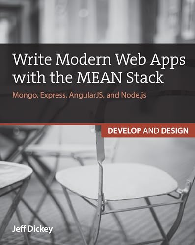Write Modern Web Apps with the MEAN Stack: Mongo, Express, AngularJS, and Node.js book cover