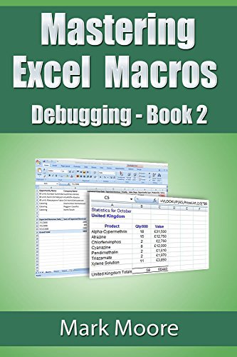 Mastering Excel Macros: Debugging (Book 2 of Mastering Excel Macros) book cover