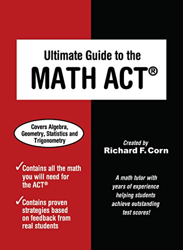 Ultimate Guide to the Math ACT book cover