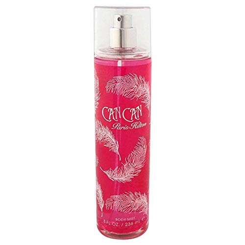 Paris Hilton - Fragancia Can Body Mist para mujer, 8 onzas