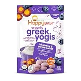Happy Baby Organics Baby Snacks Greek Yogis Freeze Dried Yog