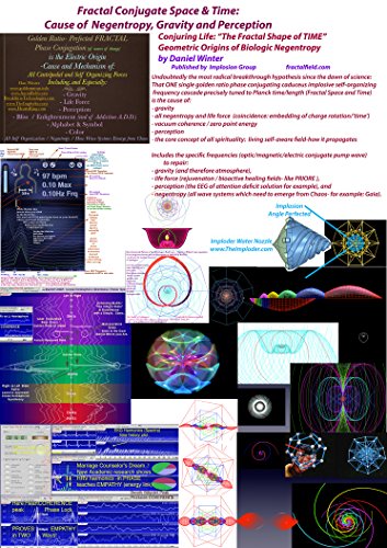 Fractal Conjugate Space & Time: Cause of Negentropy, Gravity and Perception: Conjuring Life: "The Fractal Shape of TIME" Geometric Origins of Biologic Negentropy.. book cover