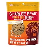 Charlee Bear Crunch Grain Free Dog Treats Chicken Pumpkin An