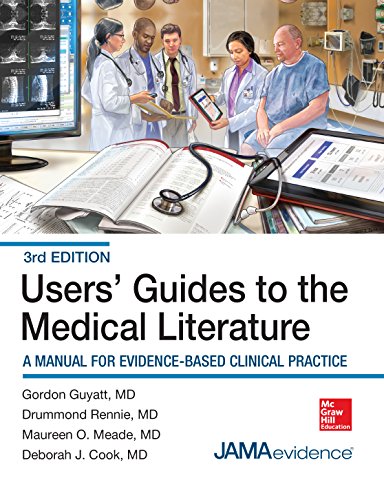 Users' Guides to the Medical Literature: A Manual for Evidence-Based Clinical Practice, 3e book cover