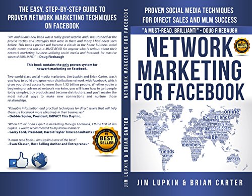 Network Marketing for Facebook: Proven Social Media Techniques for Direct Sales & MLM Success book cover