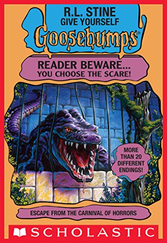 Escape from the Carnival of Horrors (Give Yourself Goosebumps, #1) book cover