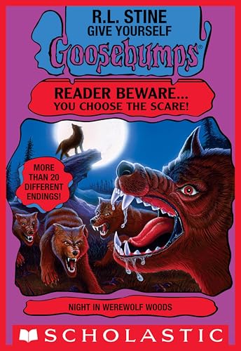 Night in Werewolf Woods (Give Yourself Goosebumps, #5) book cover