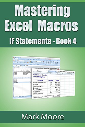 Mastering Excel Macros - IF Statements (Book 4) book cover
